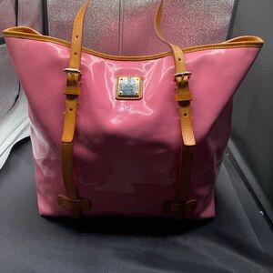 Dooney & Bourke Patent PINK TOTE